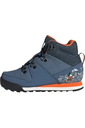 adidas Unisex Terrex Disney Snowpitch Cold.RDY Winter Shoes Hiking, Core Black/Grey Six/Grey Four, 11 UK