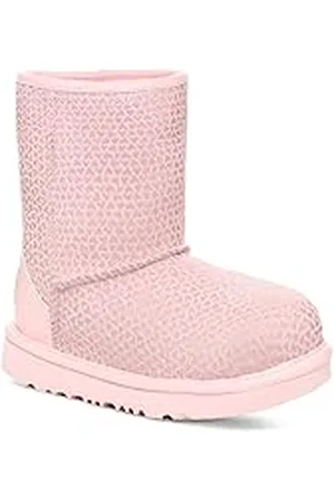 UGG Unisex-Toddlers Classic ll Gel Hearts Slipper, , 6