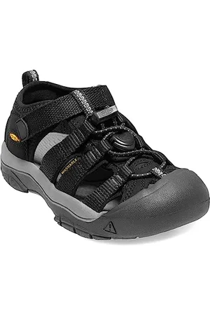 Keen Unisex Kids Newport H2 Sandal, Black Yellow, 8 UK Child