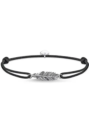 Thomas Sabo Unisex Bracelet Little Secret Feather 925 Sterling Silver LS063-889-11-L22v