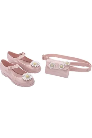 Melissa GRENDENE Mini Com Pochete Ii Inf Mary Jane Flat, , 3 UK