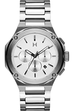 MVMT Chronograph Quartz Watch for Men with Silver Stainless Steel Bracelet - 28000225-D