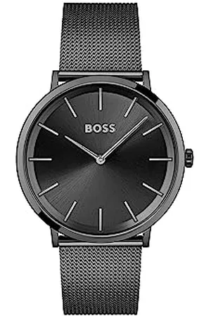 HUGO BOSS Analogue Quartz Watch for Men with Stainless Steel mesh Bracelet - 1513826