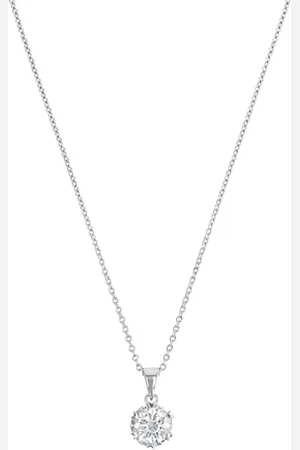 Amor Necklace with pendant 925 Sterling woman necklace, with zirconia synth., 42+3 cm, , comes in jewelry gift box
