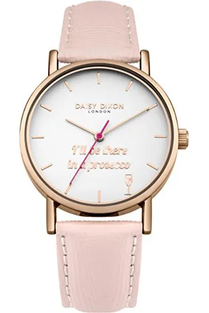 Daisy Dixon Womens Analogue Classic Quartz Watch with Leather Strap DD079PRG