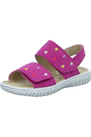 Superfit Sparkle Sandal, Pink 5500, 4 UK