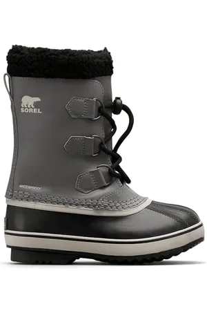 sorel Yoot Pac Tp Boot Wp Unisex Kids Waterproof Snow Boots, Quarry Black 2024, 1 UK