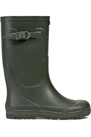 Aigle WOODYPOP2 KAKI Rain Boot, 4 UK Child