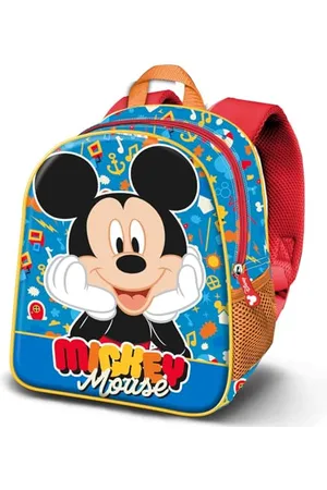 Disney Mickey Mouse Glad-Elite 3D Backpack, Blue, 26 x 31 cm, Capacity 8 L