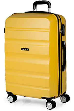 Itaca Rigid Suitcase Medium Size - ABS Medium Suitcase 65cm Hard Shell Suitcase - Lightweight 20kg Suitcase with Combination Lock - Lightweight and Resistant Travel Medium Size Suitcase