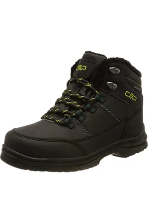 CMP Kids ANNUUK Snow Boot WP Walking Shoe, Anthracite-Deep Lake, 1 UK