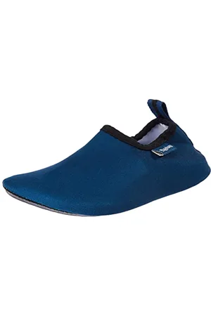 Playshoes Barefoot Aqua Socks with UV Protection Uni Water Shoes, Blue (Marine 11), 6 UK Child