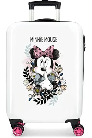Disney Minnie Style Multicoloured Cabin Suitcase 37 x 55 x 20 cm Rigid ABS Combination Lock 38.4 Litre 2.9 kg 4 Double Wheels Hand Luggage