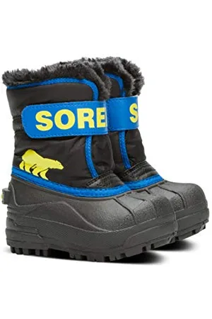 sorel Unisex Kids Kids Snow Commander Winter Boots, , 3 UK