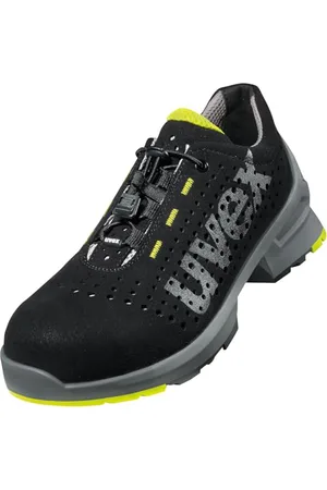 Uvex 1 Work Shoe - Safety Trainer S1 SRC ESD - Lime/Black - Size 7