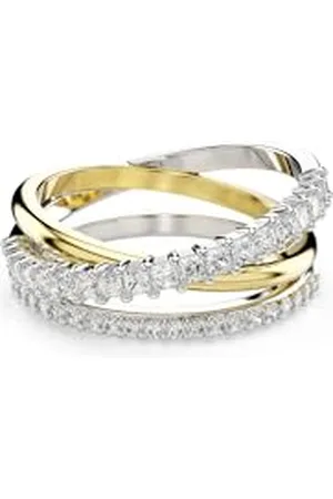Swarovski Hyperbola ring, Mixed cuts, White