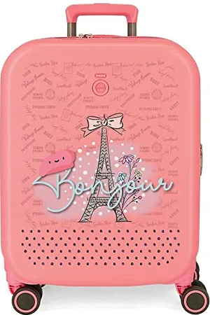 Enso Bonjour Cabin Suitcase 40x55x20 cms Rigid ABS Integrated TSA lock 37L 2.74 kgs 4 Double wheels Hand Luggage