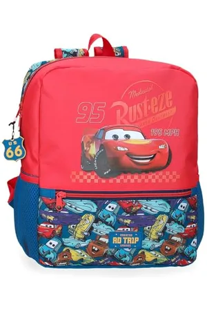 Disney Joumma Cars RD Trip School Backpack 25x33x12cm Polyester 9.8L, , School Backpack