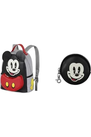Disney Mickey Mouse Face - Heady Backpack + Cookie Coin Purse