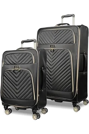 Kenneth Cole Chelsea 20" Polyester-Twill Expandable, , 2-Piece Set (20"/28"), Chelsea Luggage Chevron