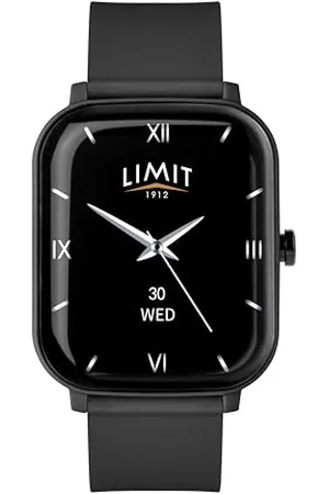 Limit 37mm Unisex Smart Watch Fitness Tracker with Bluetooth Calling Heart Rate Sp02 Android and Ios Silicone Strap