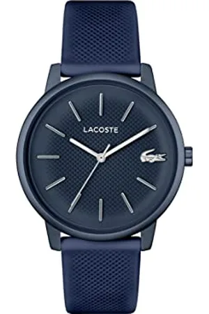 Lacoste Analogue Quartz Watch for Men with Blue Silicone Bracelet - 2011241