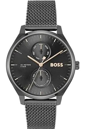 HUGO BOSS Analogue Multifunction Quartz Watch for Men Tyler Collection with Stainless Steel Bracelet