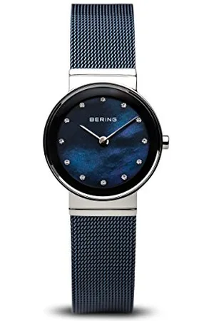 Bering Women Analog Quartz Classic Collection Watch with stainless steel Strap and Sapphire Crystal 10126-307