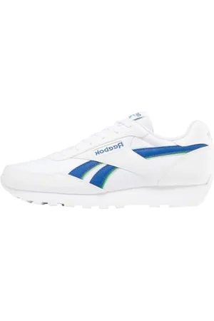 Reebok Unisex Rewind Run Sneaker, FTWWHT/VECBLU/SPOGRE, 4.5 UK