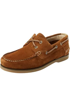 Tommy Hilfiger Men, Th Boat Shoe Core Suede, Boat, Brown, 10