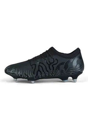 Canterbury Mens Speed Infinite Team Soft Ground Rugby Boots Black/Silver 9 UK