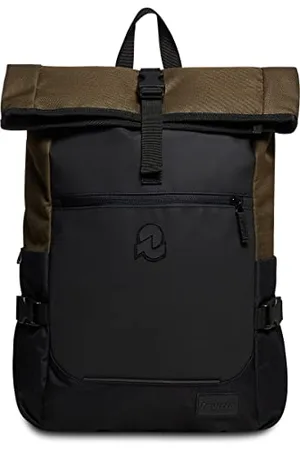 Invicta Backpack, ACT FOLD Eco-friendly Knapsack, For Office, Day Trips & Commuting, For School, Sport, Free Time, with Side Pockets & 14