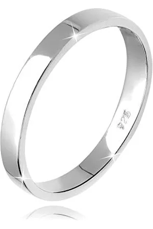 Elli Ring Ladies Engagement Simple Elegant in 925 Sterling Silver