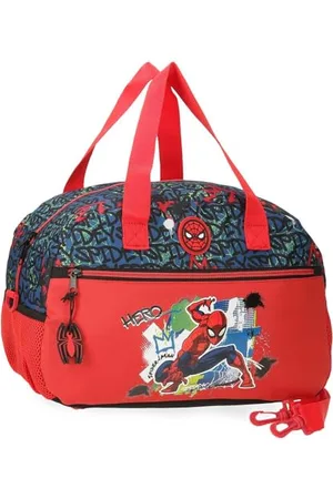 Marvel Disney Joumma Bags, Spiderman Urban School Backpack, Kids Backpack, Polyester Wide Adjustable Shoulder Straps, Top Handle for Hanging, , Travel Backpack