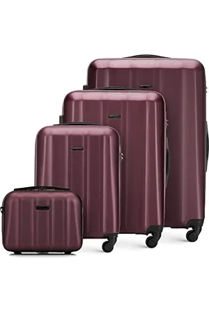 Wittchen Travel Suitcase Carry-On Cabin Luggage Hardshell Made of Polycarbonate with 4 Spinner Wheels Combination Lock Telescopic Handle Cruise Line Set of 4 suitcases