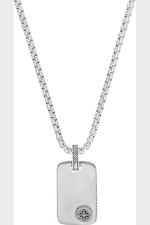 QS by s.Oliver Chain with pendant stainless steel men