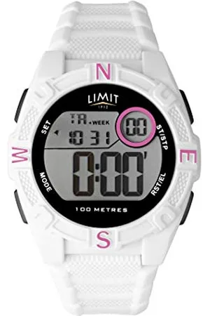 Limit Kids Digital Watch with Durable case and Strap. 100M Water Resistant