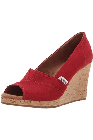 TOMS WOMEN CLASSIC WEDGE Crosshatch UK3.5