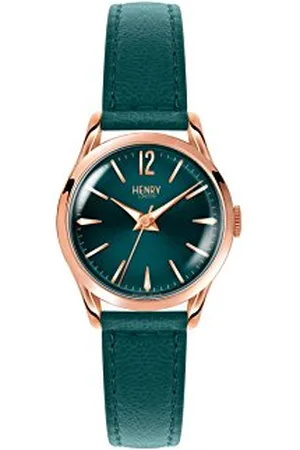 Henry Womens Analogue Classic Quartz Watch with Leather Strap HL25-S-0128