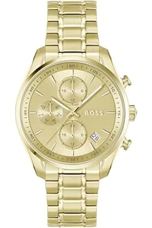 HUGO BOSS Analogue Multifunction Quartz Watch for women GRAND TOUR LADIES Collection with Stainless Steel bracelet