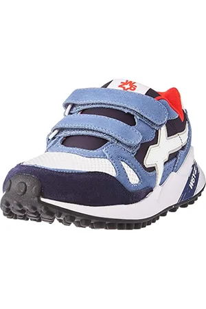 W6YZ Wolf Vl-J. Trainers, Blue, 1 UK