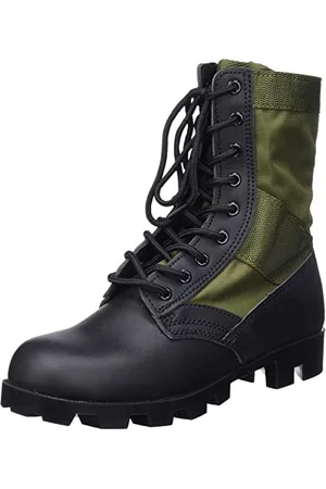 Mil-tec US JU-ST-64039113-oliv Military Boots Olive, Olive, 10 UK