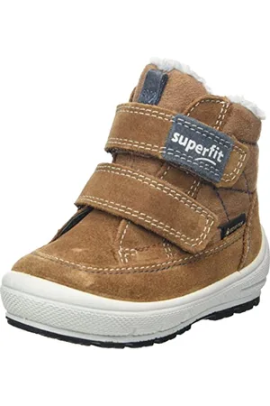 Superfit Groovy Snow Boots, Brown/Blue 3010, 10 UK Child