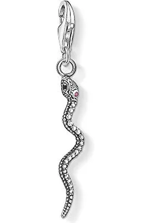 Thomas Sabo Women Charm Pendant Snake Charm Club 925 Sterling SIlver 1805-640-7