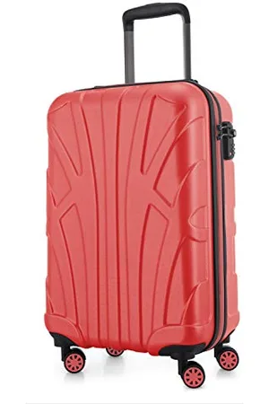 SUITLINE Hand Luggage, Cabin Trolley, Hardshell Suitcase, 100% ABS, 55 cm, 34 liters