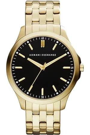 Armani Exchange Watch for Men, Three Hand Movement, 45 mm Stainless Steel Case with a Stainless Steel Strap, AX2145