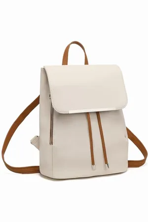 MISS LULÙ Backpack Women Small Waterproof Backpack City Backpack Backpack Women Modern Backpack Women PU Leather for Travel Work School
