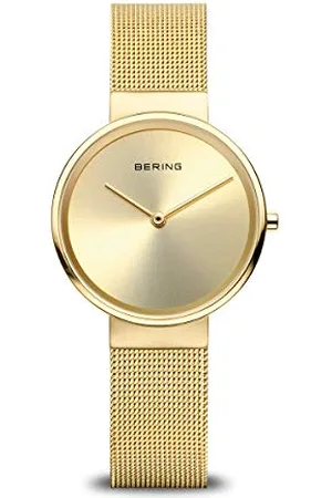 Bering Women Analog Quartz Classic Collection Watch with stainless steel Strap and Sapphire Crystal 14531-333