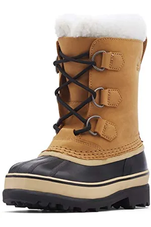 sorel Unisex Kids Caribou Wp Winter Boots, Buff, 13 UK