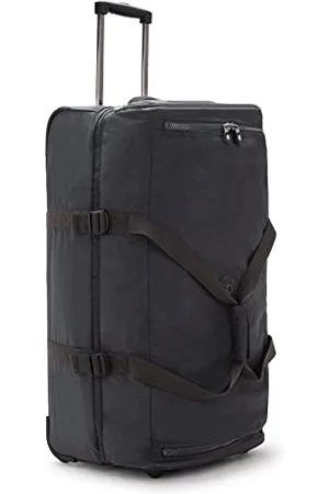 Kipling TEAGAN L Large wheeled duffle, Upright, (Black)